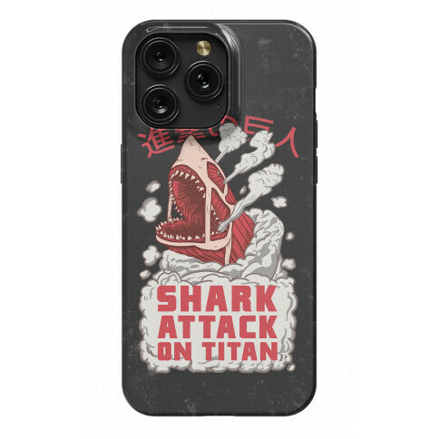Shark Attack On Titan Phone Case
